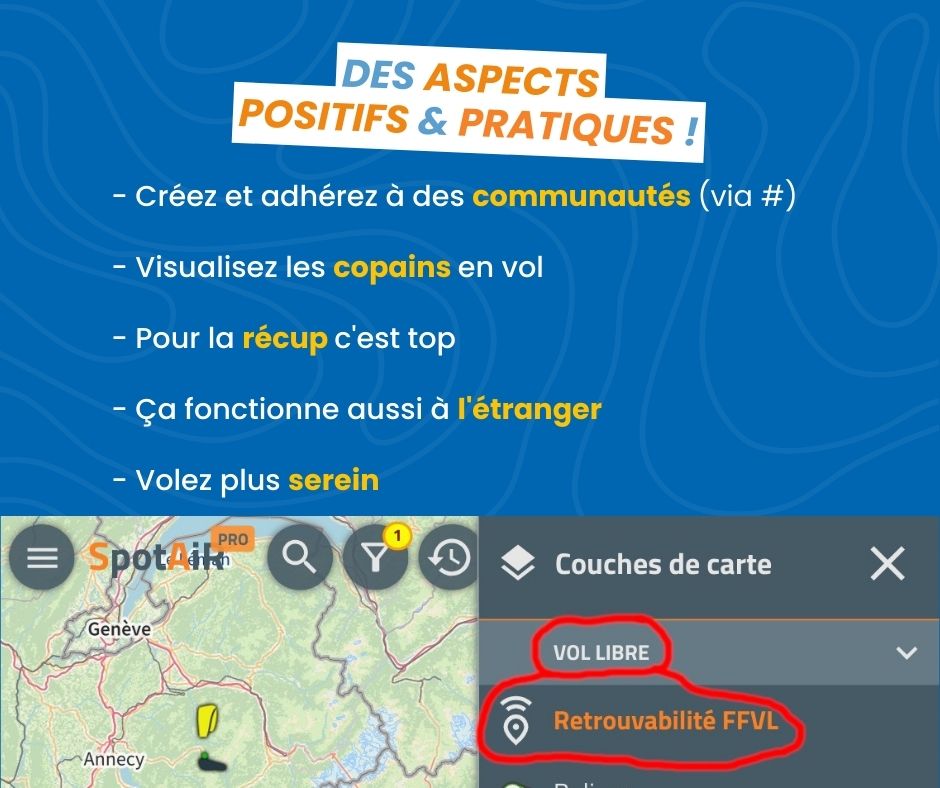 Retrouvabilité FFVL