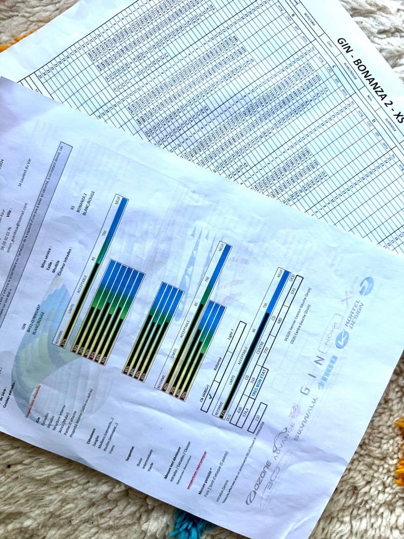 rapport inspection parapente