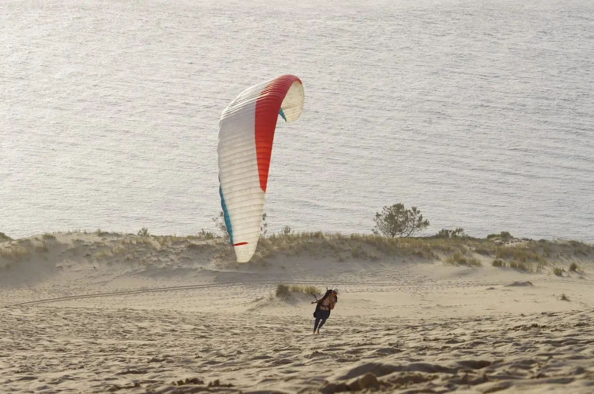 gonflage en parapente