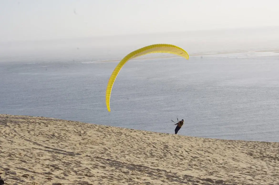 gonflage en parapente