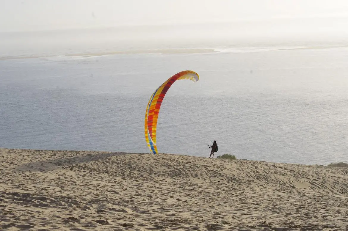 gonflage en parapente