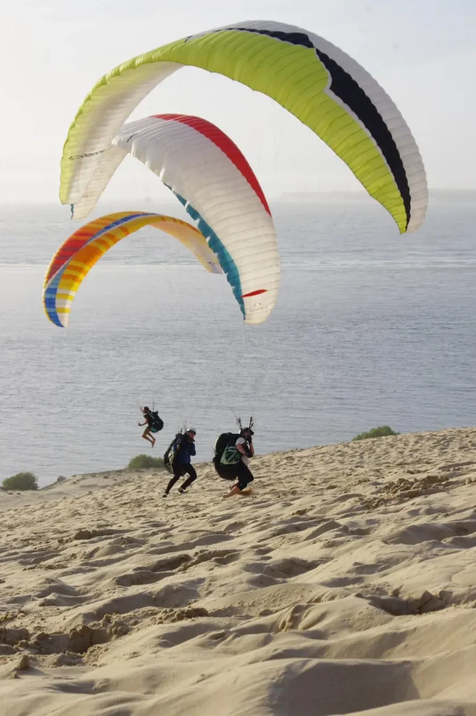 gonflage en parapente